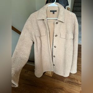 Banana Republic - Teddy Coat - S - Tan